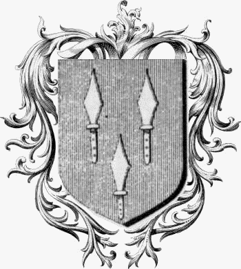 Wappen der Familie Fradin