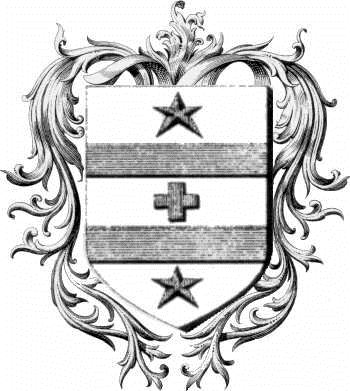Coat of arms of family Fruneau