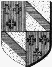 Wappen der Familie Jarde