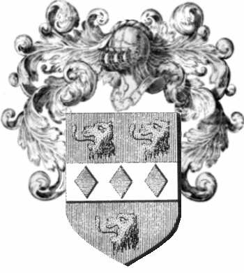 Coat of arms of family Gellee