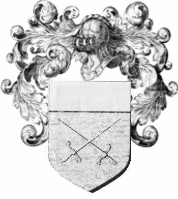 Coat of arms of family Le Caron de Fleury