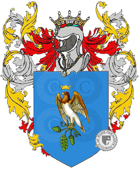 Coat of arms of family trojani