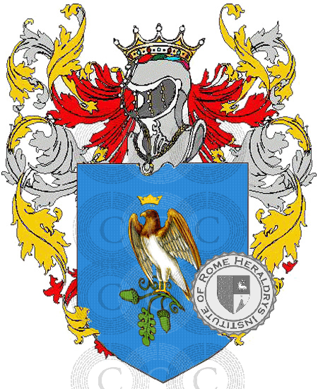 Coat of arms of family trojani