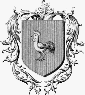 Coat of arms of family Hopital