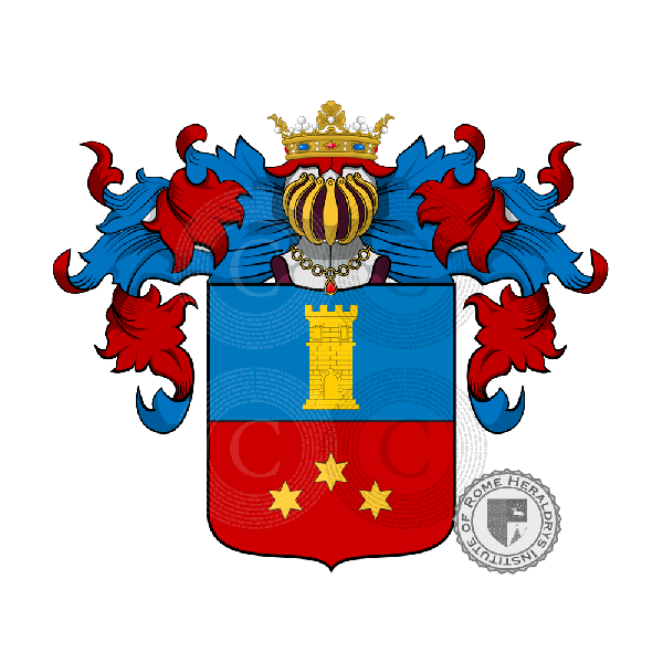 Coat of arms of family marzorati