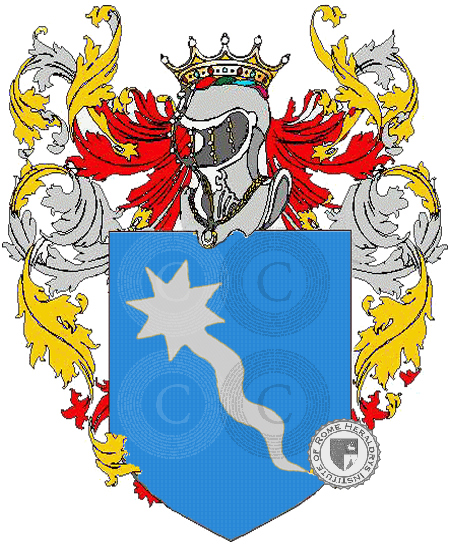 Coat of arms of family comazzi