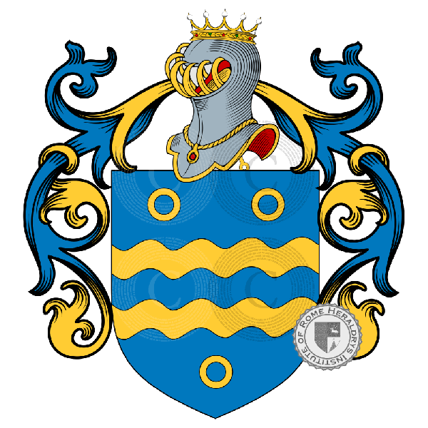 Coat of arms of family Meudic