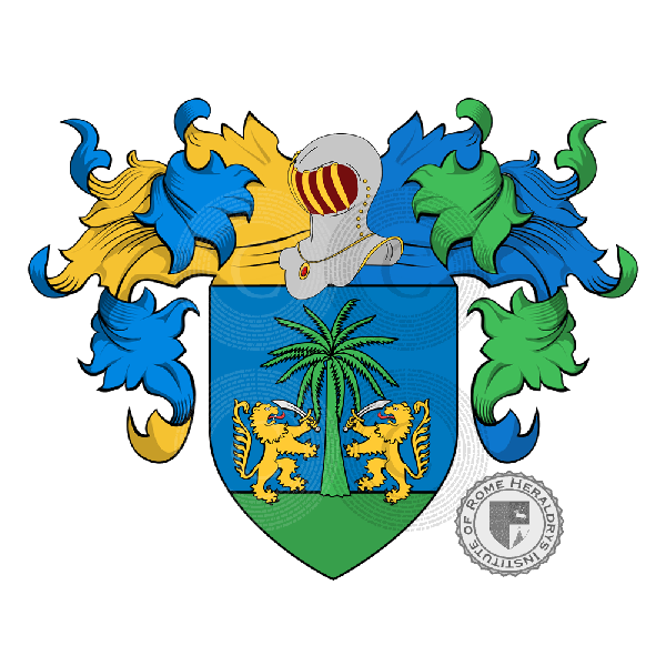 Wappen der Familie Tattoli (Molfetta)