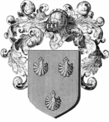Coat of arms of family Soussay