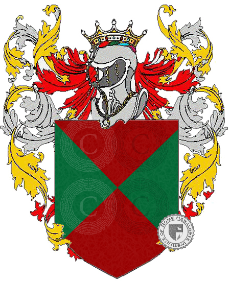 Coat of arms of family marchegiani
