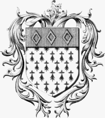 Escudo de la familia Bois Boissel