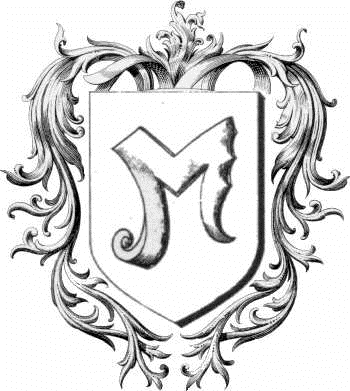 Coat of arms of family Bois Garnier