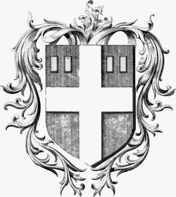 Escudo de la familia Borgne