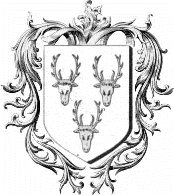 Escudo de la familia Bosselaye