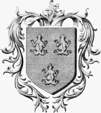 Coat of arms of family Bossinot