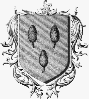 Coat of arms of family Brandonnier