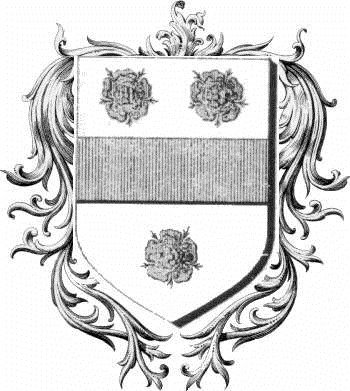 Escudo de la familia Brenezay