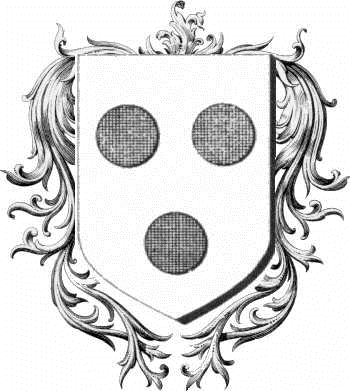 Coat of arms of family Brieux