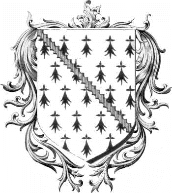 Escudo de la familia Broerec
