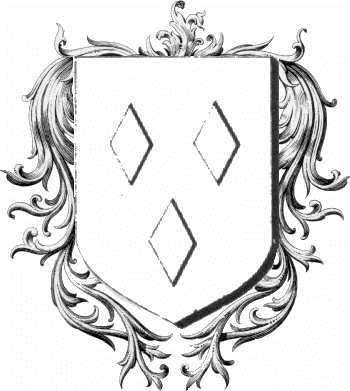 Coat of arms of family Bruyere