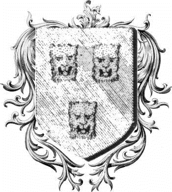 Coat of arms of family Buhigne