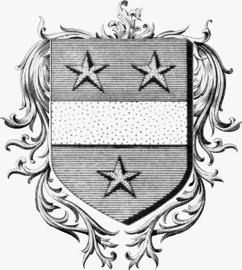 Coat of arms of family Burdelot