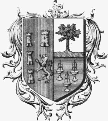 Coat of arms of family Burgault