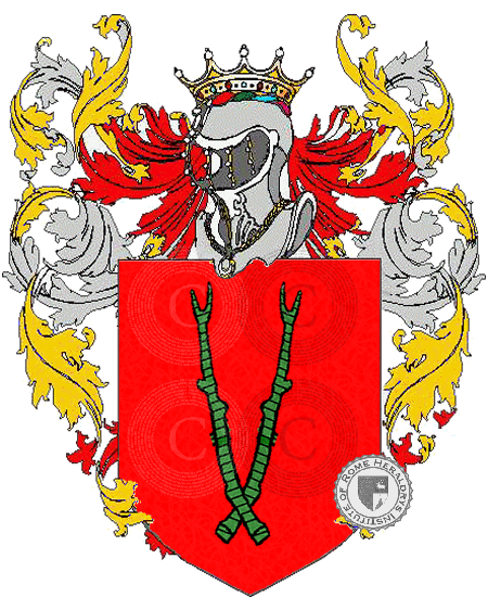 Coat of arms of family vergari
