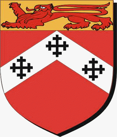 Coat of arms of family Goldsmith