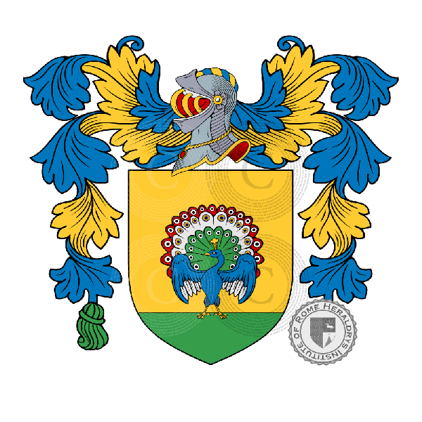 Coat of arms of family di Carlo