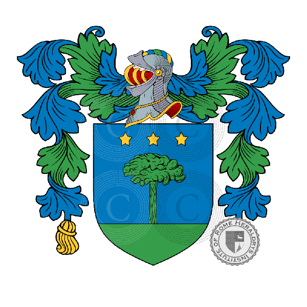 Coat of arms of family dall