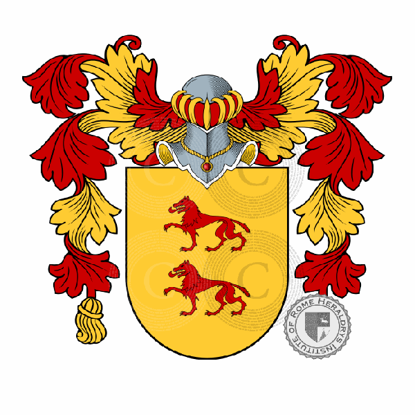 Wappen der Familie Osorio