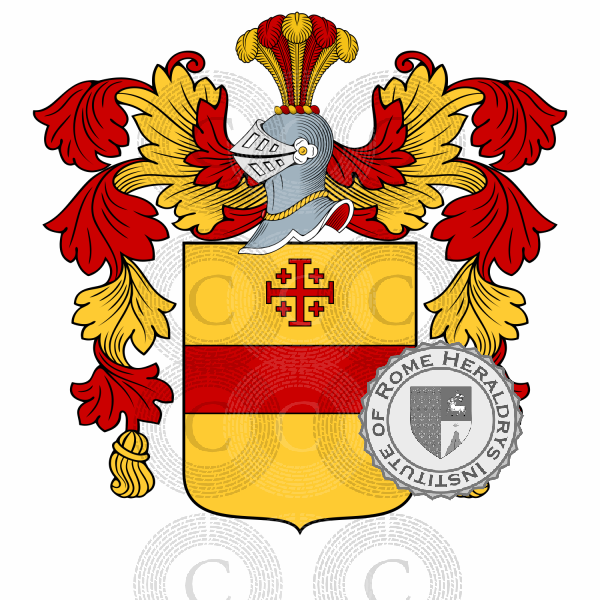 Coat of arms of family Panzera