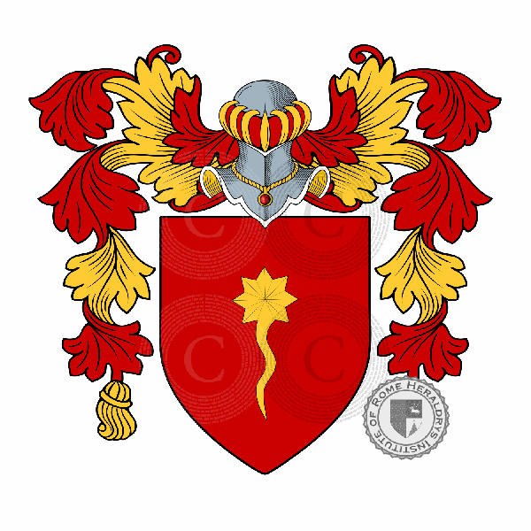 Coat of arms of family Lo Russo