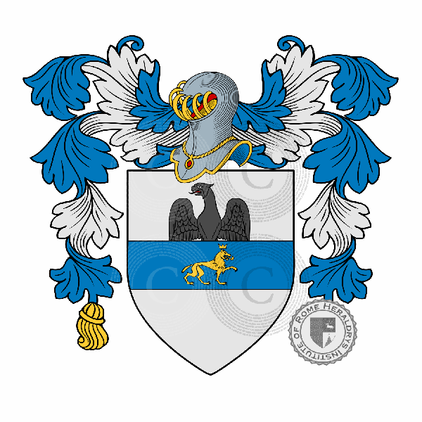 Coat of arms of family Lupinacci