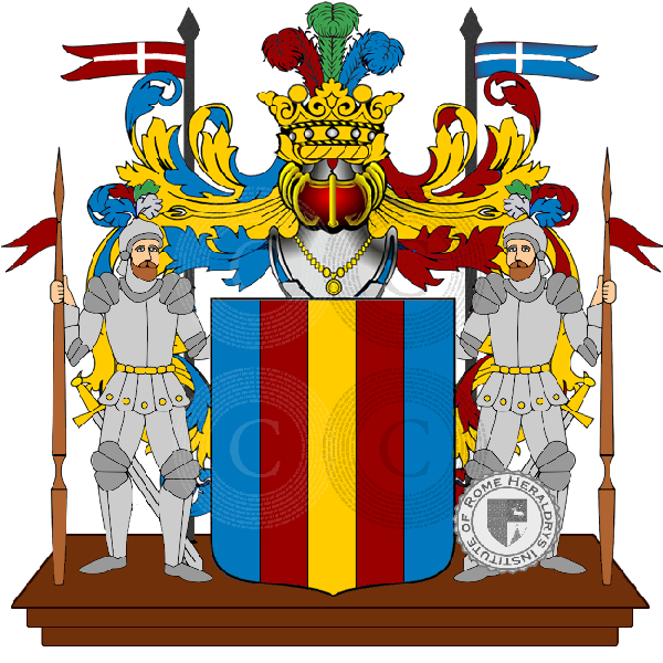 Coat of arms of family regoli