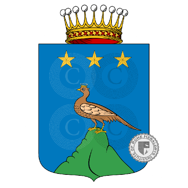 Wappen der Familie Fasano