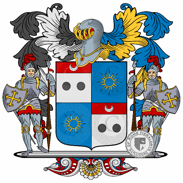 Coat of arms of family Panis
