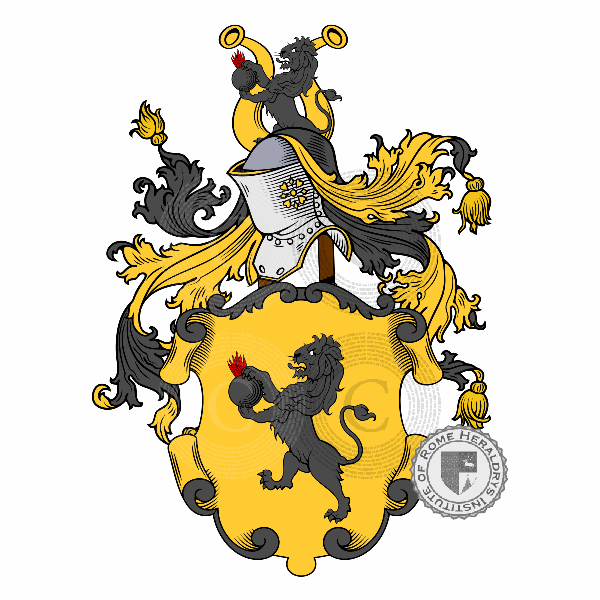 Coat of arms of family Lankow