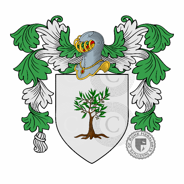 Coat of arms of family Olevano
