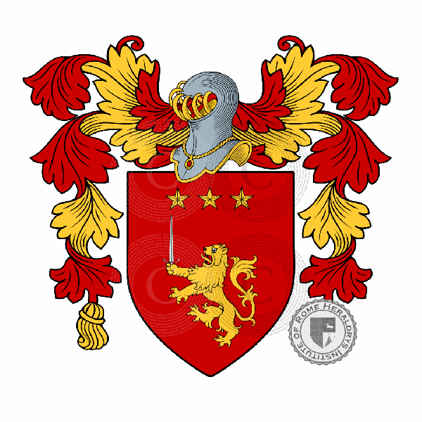 Coat of arms of family Guasto