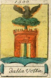 Coat of arms of family dalla Volta