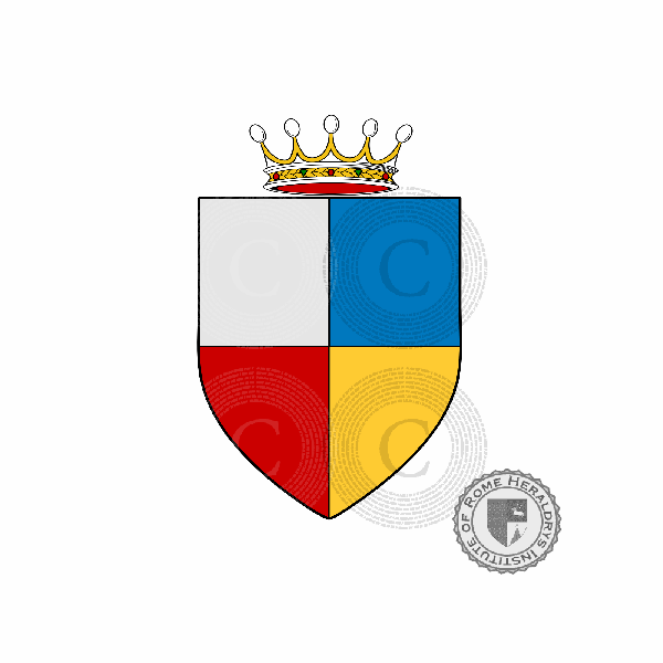 Coat of arms of family Clarina