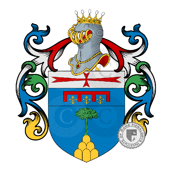 Coat of arms of family Paolini