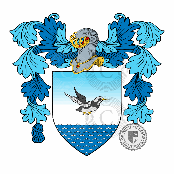 Coat of arms of family Passarelli