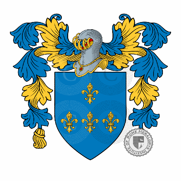 Coat of arms of family Mellone
