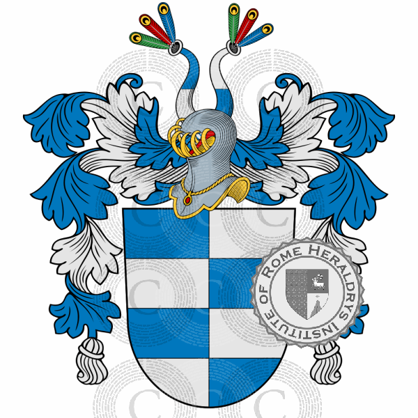 Coat of arms of family Van Den Dungen Bille - Download Crest