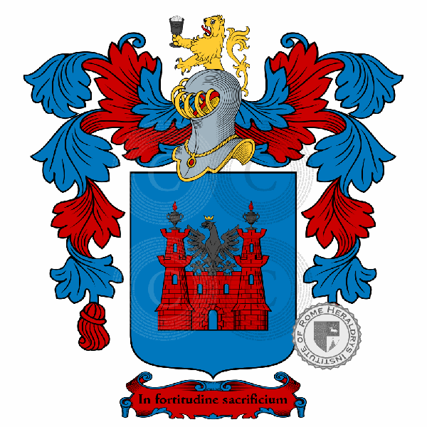 Coat of arms of family Cernusco