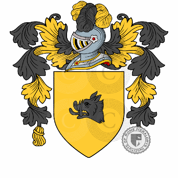 Coat of arms of family Zaccagnini