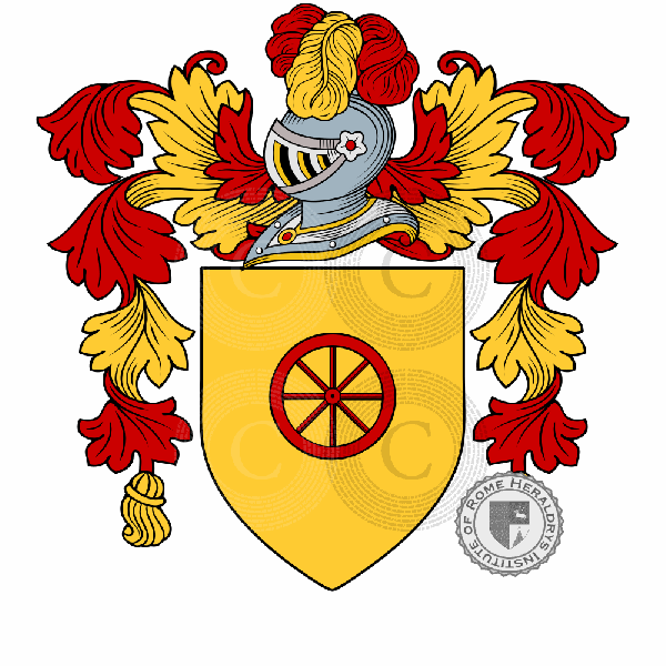 Wappen der Familie Toschi